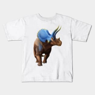 Triceratops Horridus Paleoart Kids T-Shirt